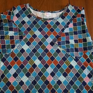 EUC 3XL LuLaRoe Julia Dress